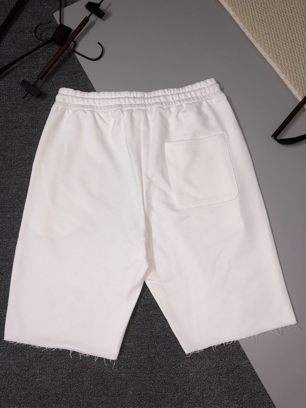 ブランドハーフパンツ角部分ディテール